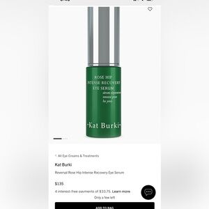 Kat Burki
Reversal Rose Hip Intense Recovery Eye Serum